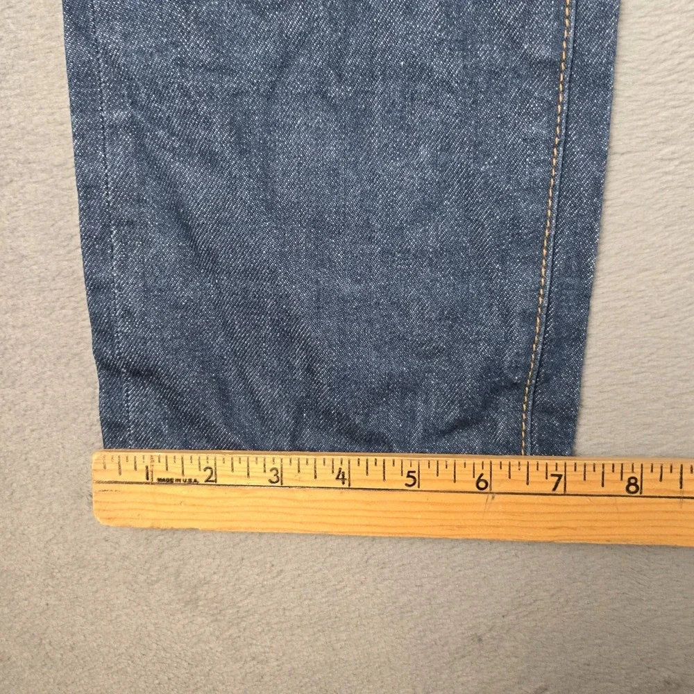 Charles Miller Brand Jeans Mens 32x33 CMBD X Fitz Denim Selvedge Raw USA Made‎